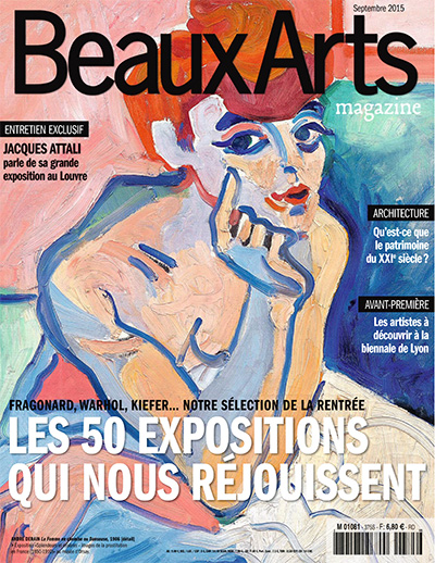 法国《Beaux Arts》当代美术杂志PDF电子版【2015年合集11期】