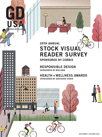 美国《Graphic Design》平面设计杂志PDF电子版【2015年合集6期】
