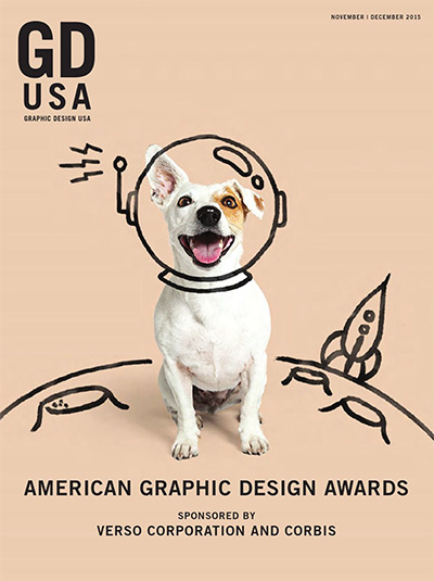 美国《Graphic Design USA》平面设计杂志PDF电子版【2015年合集6期】