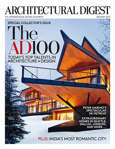 美国《Architectural Digest》建筑设计杂志PDF电子版【2016年合集12期】