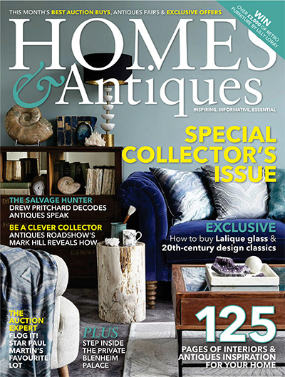 英国《Homes&Antiques》室内软装杂志PDF电子版【2016年合集12期】