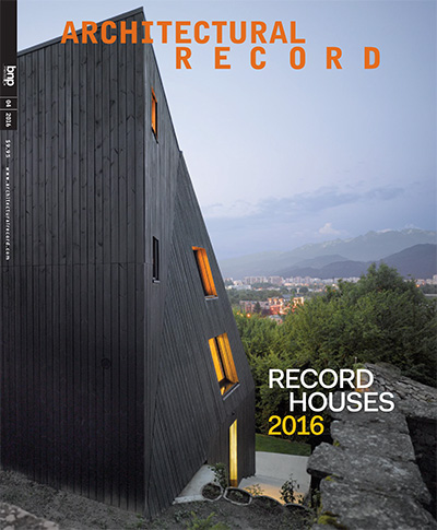 美国《Architectural Record》建筑实录杂志PDF电子版【2016年合集12期】