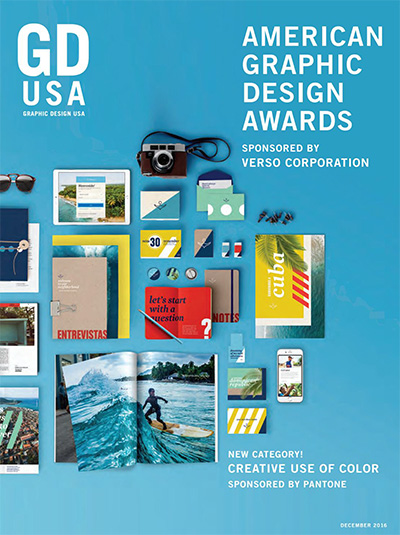 美国《Graphic Design》平面设计杂志PDF电子版【2016年合集6期】