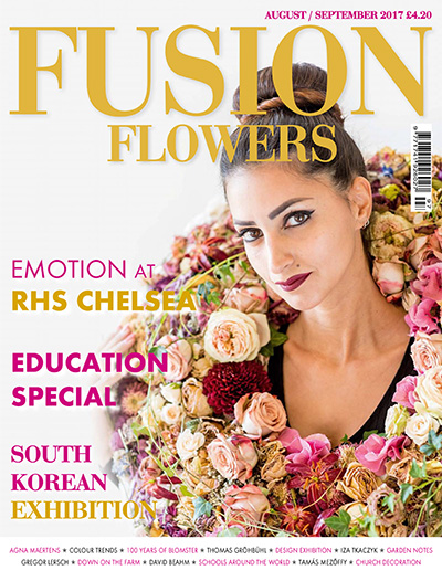 英国《Fusion Flowers》花艺插花杂志PDF电子版【2017年合集6期】