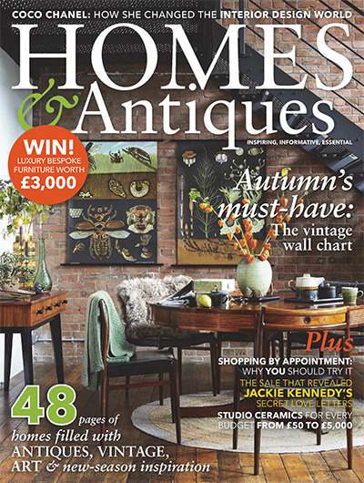 英国《Homes&Antiques》室内软装杂志PDF电子版【2017年合集12期】