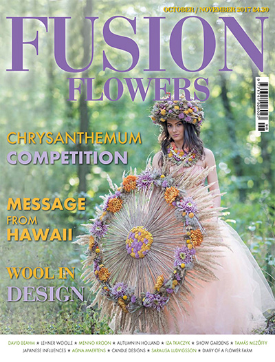 英国《Fusion Flowers》花艺插花杂志PDF电子版【2017年合集6期】