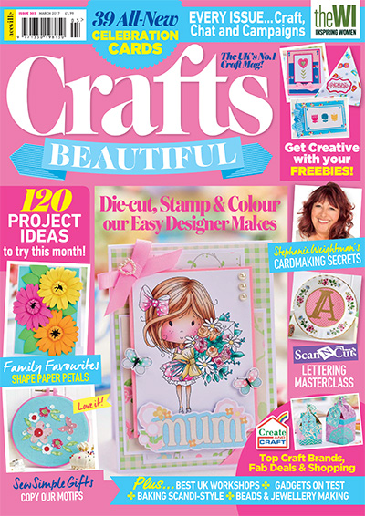 英国《Crafts Beautiful》手工艺杂志PDF电子版【2017年合集11期】
