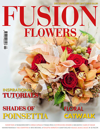 英国《Fusion Flowers》花艺插花杂志PDF电子版【2018年合集7期】