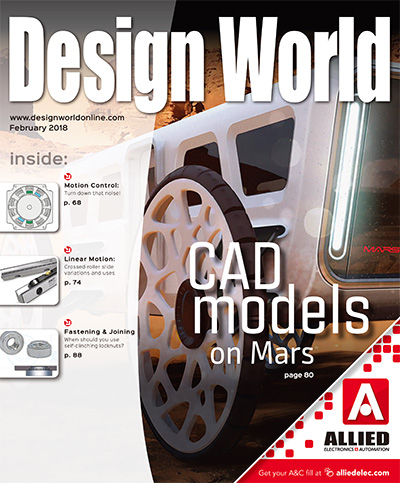 美国《Design World》机械电气领域杂志PDF电子版【2018年合集24期】