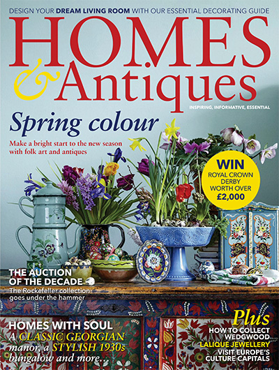 英国《Homes&Antiques》室内软装杂志PDF电子版【2018年合集13期】