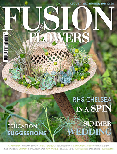 英国《Fusion Flowers》花艺插花杂志PDF电子版【2018年合集7期】