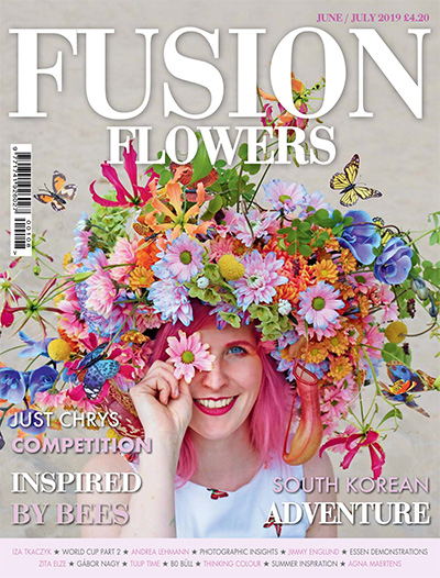 英国《Fusion Flowers》花艺插花杂志PDF电子版【2019年合集7期】