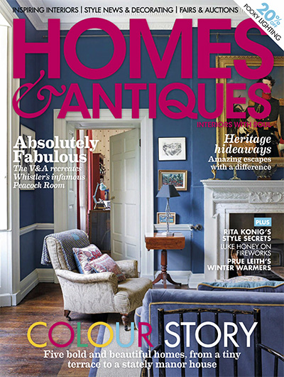 英国《Homes&Antiques》室内软装杂志PDF电子版【2020年合集12期】