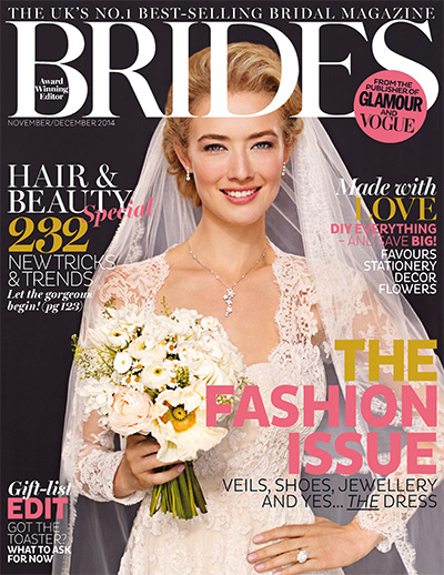 英国《Brides UK》时尚新娘婚纱杂志PDF电子版【2014年合集5期】
