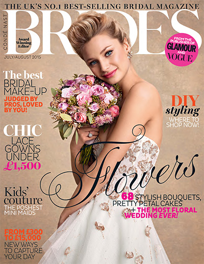 英国《Brides UK》时尚新娘婚纱杂志PDF电子版【2015年合集6期】