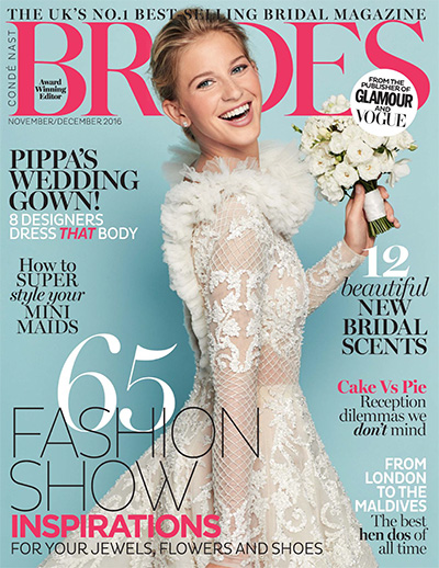 英国《Brides UK》时尚新娘婚纱杂志PDF电子版【2016年合集6期】