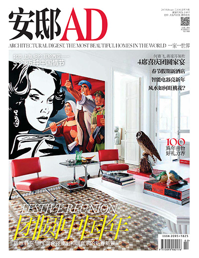 中国《安邸AD》家居设计杂志PDF电子版【2017年合集12期】