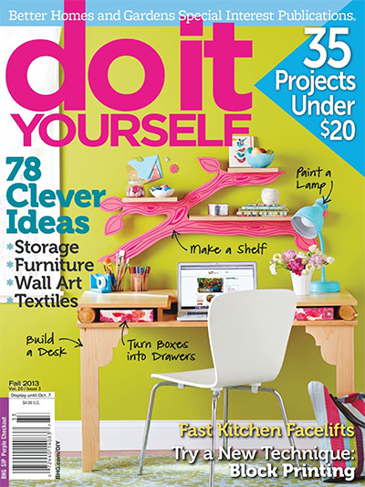 美国《Do It Yourself》手工杂志PDF电子版【2013年合集4期】
