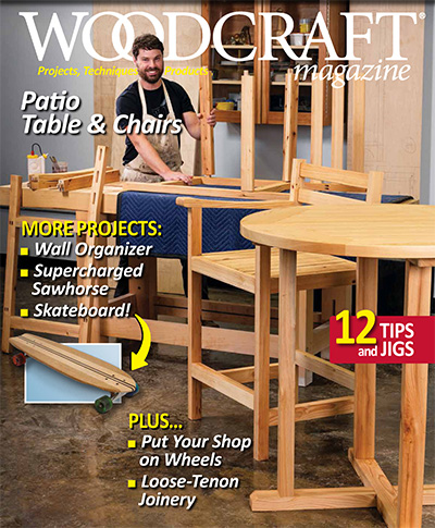 美国《Woodcraft》专业木工技术杂志PDF电子版【2016年合集6期】