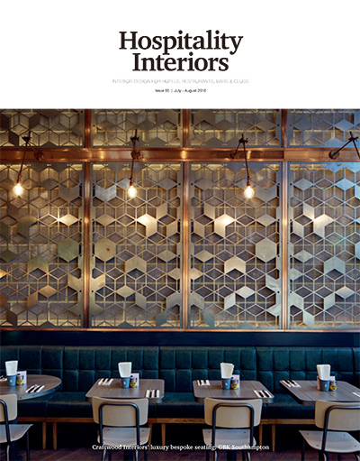 英国《Hospitality Interiors》酒店室内设计杂志PDF电子版【2016年合集6期】