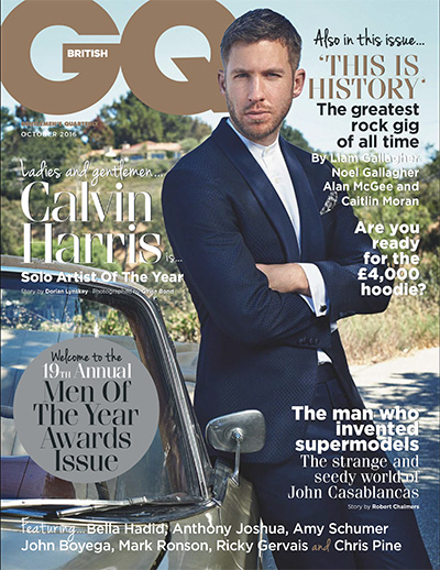 英国《GQ》时尚男士杂志PDF电子版【2016年合集12期】