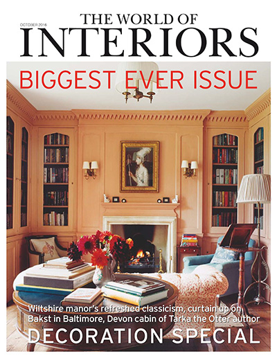 英国《The World of Interiors》室内设计杂志PDF电子版【2016年合集12期】