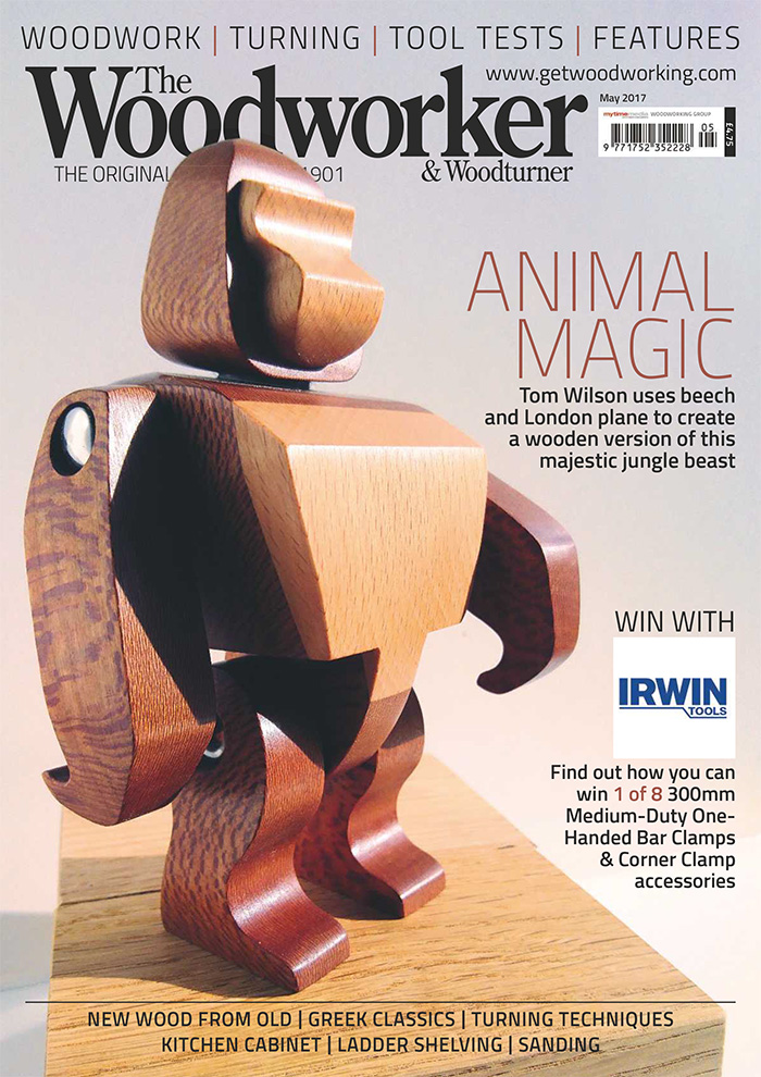 英国《The Woodworker》著名木工杂志PDF电子版【2017年05月刊免费下载阅读】