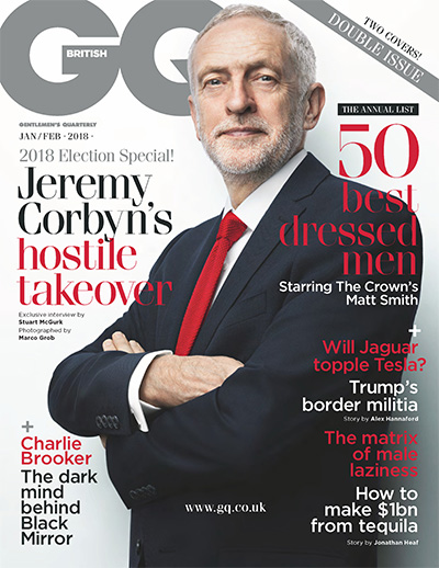 英国《GQ》时尚男士杂志PDF电子版【2018年合集10期】