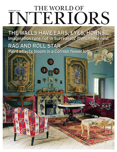 英国《The World of Interiors》室内设计杂志PDF电子版【2018年合集12期】