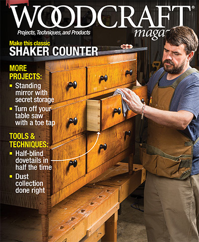 美国《Woodcraft》专业木工技术杂志PDF电子版【2018年合集6期】