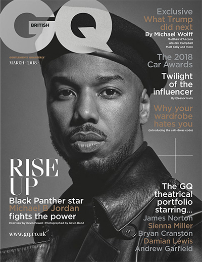 英国《GQ》时尚男士杂志PDF电子版【2018年合集10期】