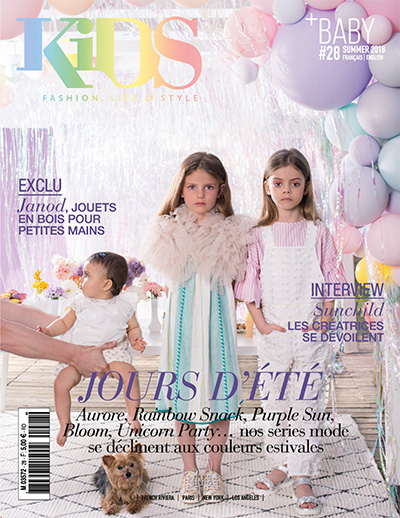 法国《Kids》儿童时尚杂志PDF电子版【2018年合集4期】