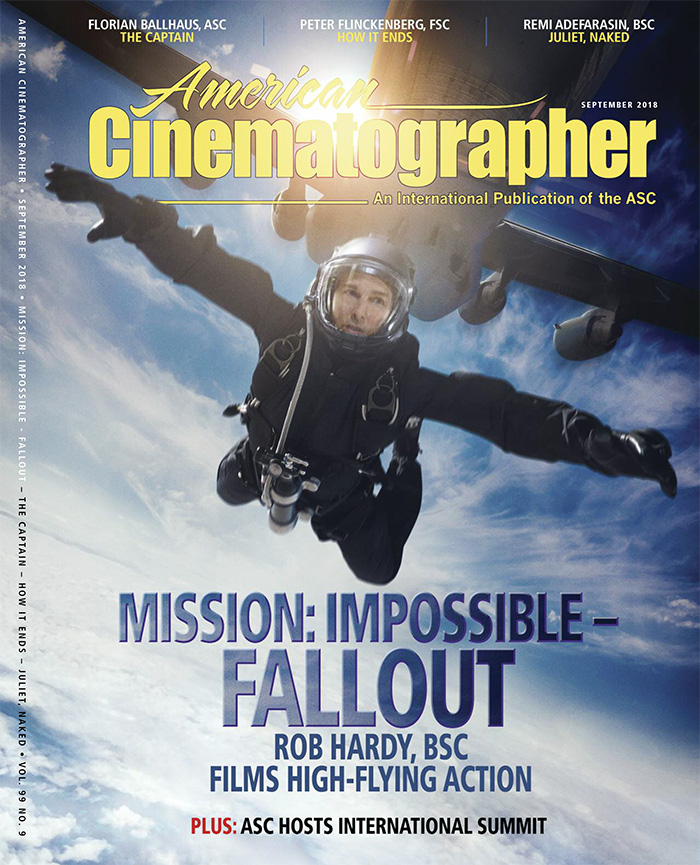 美国《American Cinematographer》电影摄影师杂志PDF电子版【2018年09月刊免费下载阅读】