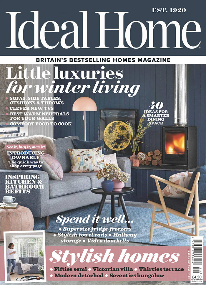 英国《Ideal Home》室内装饰杂志PDF电子版【2018年11月刊免费下载阅读】
