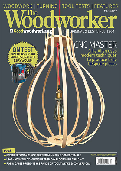 英国《The Woodworker》著名木工杂志PDF电子版【2019年合集12期】