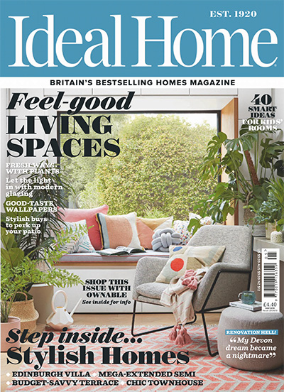英国《Ideal Home》室内装饰杂志PDF电子版【2019年合集12期】