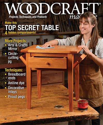 美国《Woodcraft》专业木工技术杂志PDF电子版【2019年合集6期】