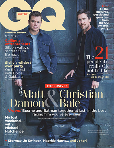 英国《GQ》时尚男士杂志PDF电子版【2019年合集10期】