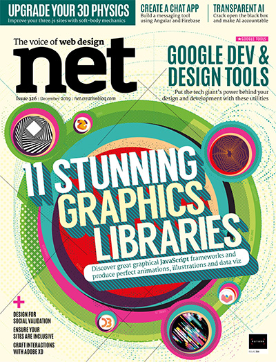 英国《NET》网页设计开发杂志PDF电子版【2019年合集13期】