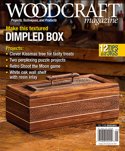 美国《Woodcraft》专业木工技术杂志PDF电子版【2020年合集6期】