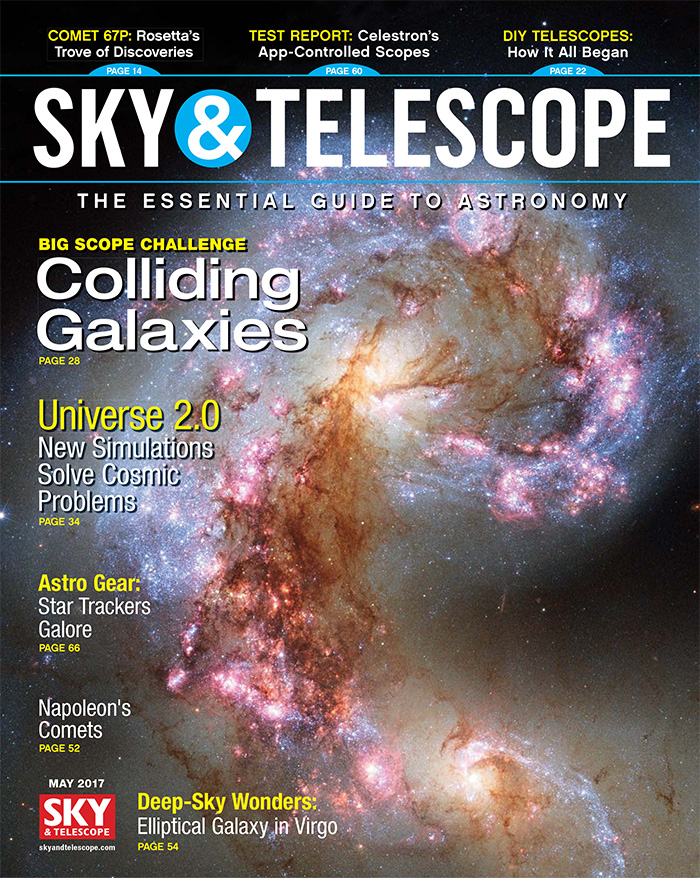 美国《Sky & Telescope》天文杂志PDF电子版【2017年05月刊免费下载阅读】