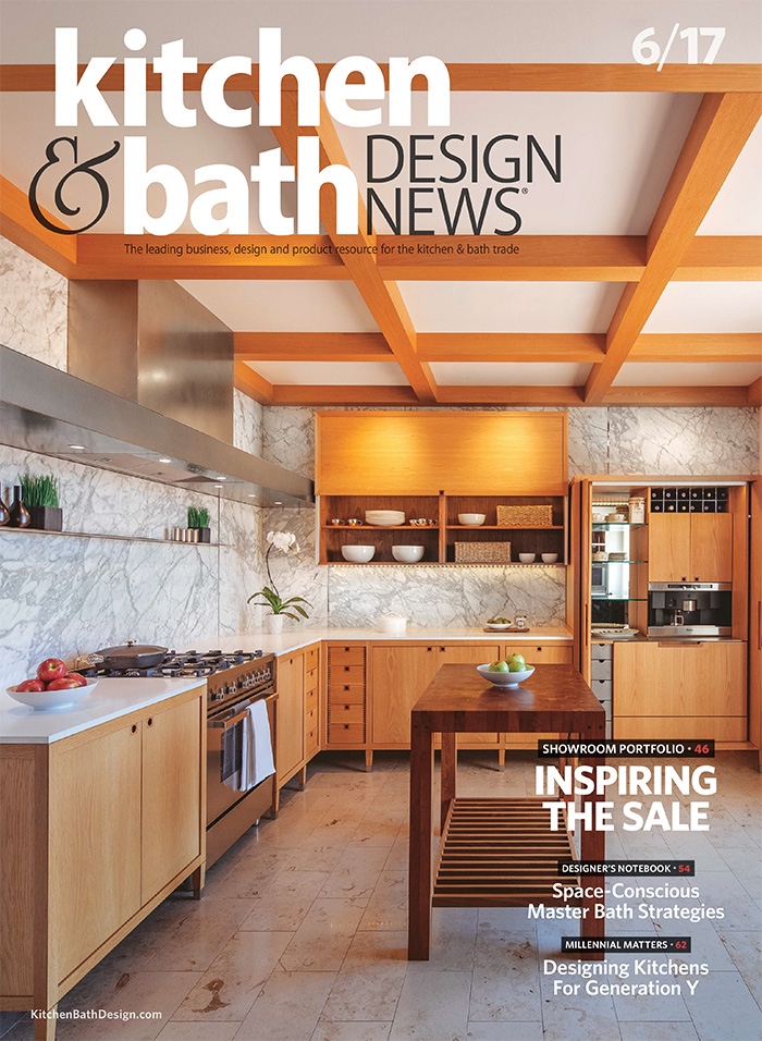 美国《Kitchen & Bath Design News》厨房卫浴杂志PDF电子版【2017年06月刊免费下载阅读】