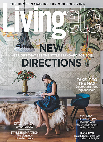 英国《Living Etc》生活室内设计杂志PDF电子版【2018年合集12期】