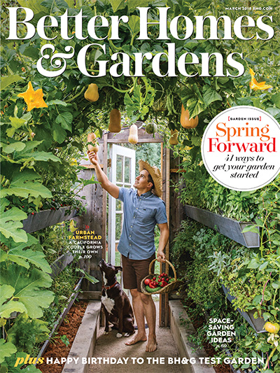 美国《Better Homes  &  Gardens》家居花园杂志PDF电子版【2018年合集15期】