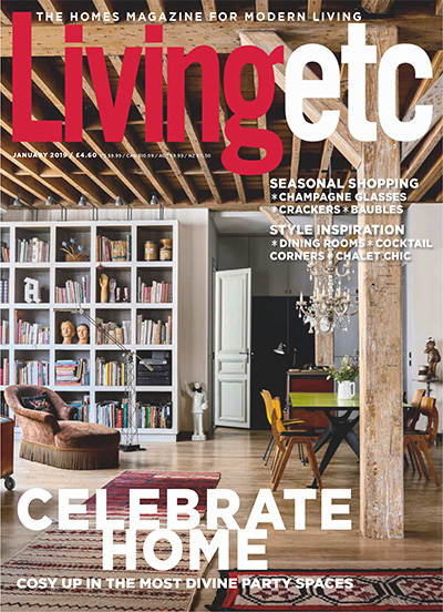 英国《Living Etc》生活室内设计杂志PDF电子版【2019年合集12期】