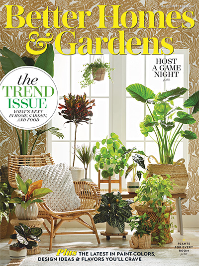 美国《Better Homes  &  Gardens》家居花园杂志PDF电子版【2019年合集12期】