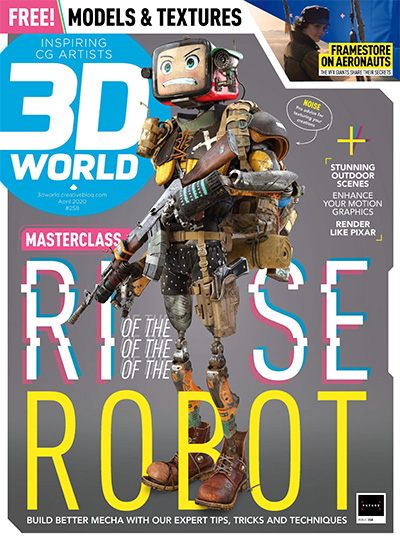 英国《3D World》数码CG艺术杂志PDF电子版【2020年合集13期】