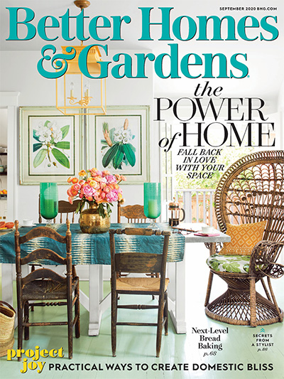 美国《Better Homes  &  Gardens》家居花园杂志PDF电子版【2020年合集12期】