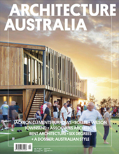 澳大利亚《Architecture Australia》建筑杂志PDF电子版【2012年合集6期】
