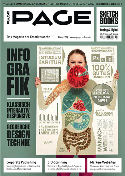 德国《Page》广告版式设计杂志PDF电子版【2013年合集11期】